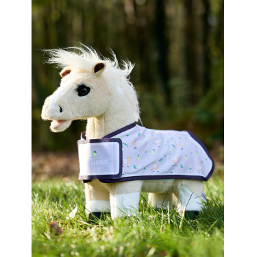 Copertina per Toy Pony LeMieux con stampa Lemon Lilla Viola