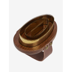 Striglia metallica LeMieux Artisan Marrone