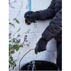 Guanti impermeabili leggeri LeMieux x Sealskinz Nero