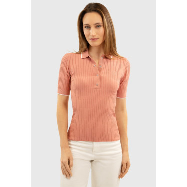 Polo Harcour Bethanie donna Rosa aurora Polo Harcour Bethanie donna Rosa aurora