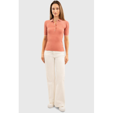 Polo Harcour Bethanie donna Rosa aurora Polo Harcour Bethanie donna Rosa aurora