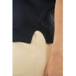 Polo Harcour Babeth donna Marina Blu marino