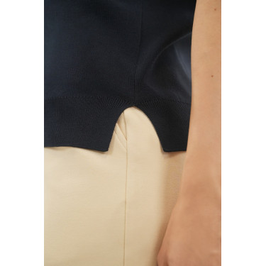 Polo Harcour Babeth donna Marina Blu marino