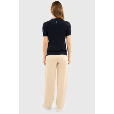 Polo Harcour Babeth donna Marina Blu marino
