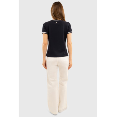 T-shirt Harcour Belsara donna Marina Blu marino
