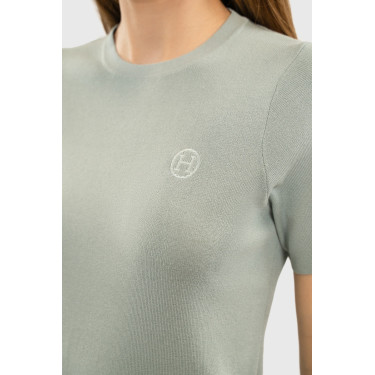 Tee-Shirt Harcour Tzimi donna Colibrì Verde