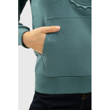 Felpa Harcour Sama donna Pavone Blu