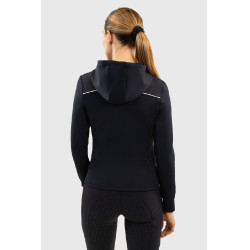 Felpa con zip Harcour Bryssea Marina Blu marino