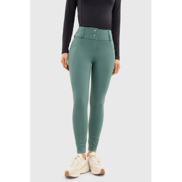 Pantaloni da equitazione Ludivine Harcour Pavone