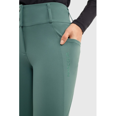 Pantaloni da equitazione Ludivine Harcour Pavone
