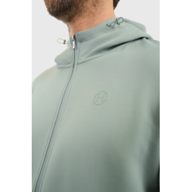 Felpa con zip Harcour Bryss Colibrì Verde Felpa con zip Harcour Bryss Colibrì Verde