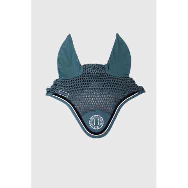 Cuffietta per cavallo Harcour Bellamy Pavone Blu Cuffietta per cavallo Harcour Bellamy Pavone Blu