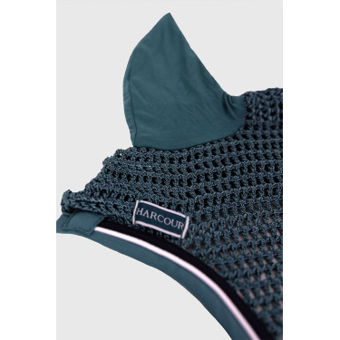 Cuffietta per cavallo Harcour Bellamy Pavone Blu Cuffietta per cavallo Harcour Bellamy Pavone Blu