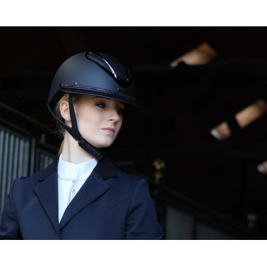 Bordo rimovibile per casco Lami-Cell Strass Nero