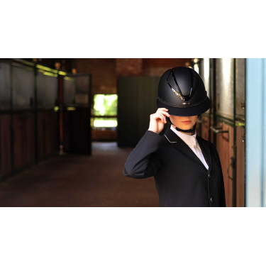 Bordo rimovibile per casco Lami-Cell Strass Nero