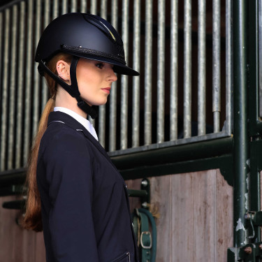 Bordo rimovibile per casco Lami-Cell Strass Nero