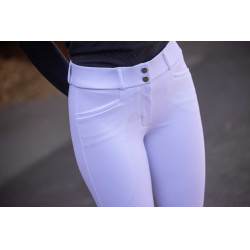 Pantaloni da equitazione Pénélope Majestic Bianco