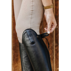 Stivali in cuoio con lacci Equithème Nero Stivali in cuoio con lacci Equithème Nero