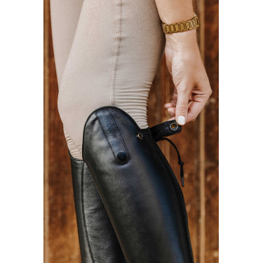 Stivali in cuoio con lacci Equithème Nero Stivali in cuoio con lacci Equithème Nero