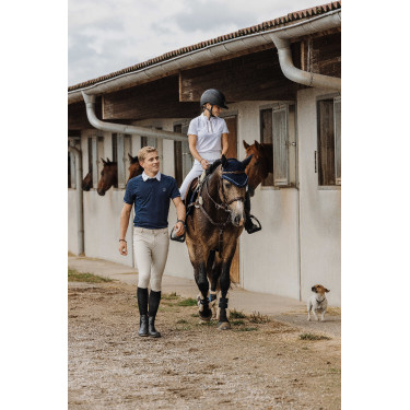 Polo Equithème Riyadh Bianco