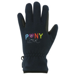 Guanti Equi-Kids PonyLove Blu navy