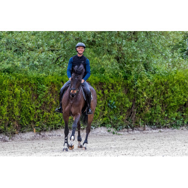 Gilet riscaldato Equithème Charlie Nero