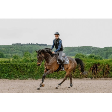 Gilet riscaldato Equithème Charlie Nero