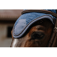 Cuffia antimosche Equithème Chic Blu