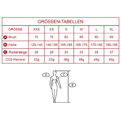 Gilet airbag Spark Manège Nero