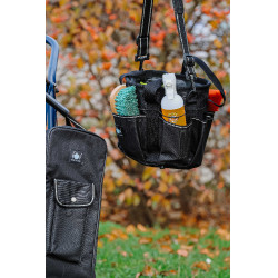 Borsa da toelettatura multipocche Riding World Nero
