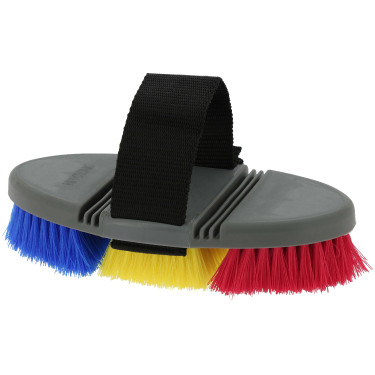 Spazzola tricolore HIPPOTONIC Flag Romania Multicolore