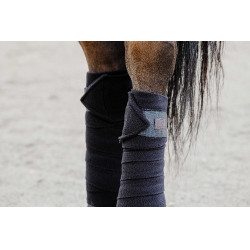 Fasce da polo Equithème set da 4 Nero