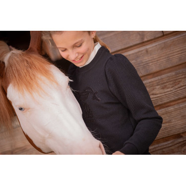 Felpa Pénélope Clotilde Nero