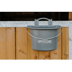 Mangiatoia Hippotonic con ganci e manico Grigio scuro