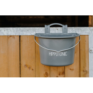 Mangiatoia Hippotonic con ganci e manico Grigio scuro Mangiatoia Hippotonic con ganci e manico Grigio scuro