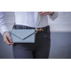 Pochette Pénélope New Phone pocket Blu / grigio Pochette Pénélope New Phone pocket Blu / grigio