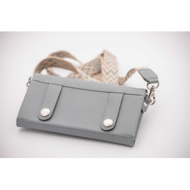 Pochette Pénélope New Phone pocket Blu / grigio Pochette Pénélope New Phone pocket Blu / grigio