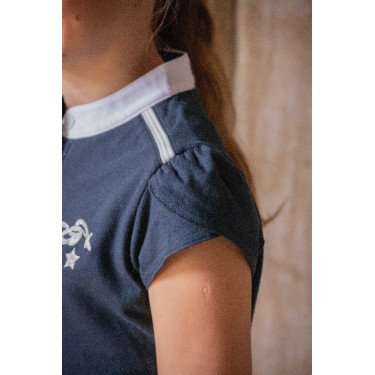 Polo Evrim Eden by Pénélope Blu navy