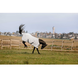 Camicia in PVC Equithème Anti UV Bianco