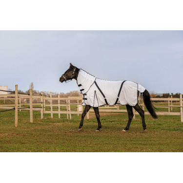 Camicia Equithème Mesh combo Bianco