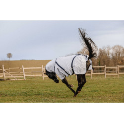 Camicia Equithème Mesh combo Bianco