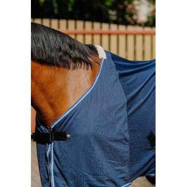 Camicia in maglia fine Riding World Blu navy