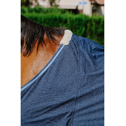 Camicia in maglia fine Riding World Blu navy