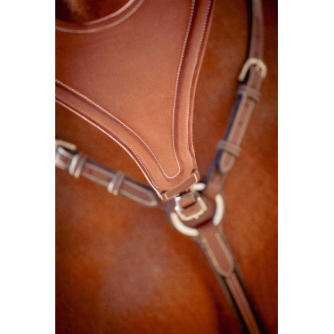 Freccia di martingala Pénélope Bip Plain Elastico Nocciola Marrone