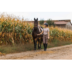 T-shirt Equithème Marion Talpa Marrone