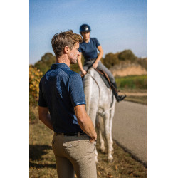 Polo Equithème Eric Blu navy Polo Equithème Eric Blu navy