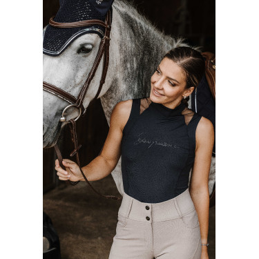 Pantaloni Equithème Queen donna Talpa Marrone