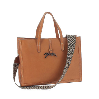 Borsa Pénélope Romane Cognac Marrone Borsa Pénélope Romane Cognac Marrone