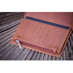 Portafoglio Pénélope Bertille Cognac Marrone Portafoglio Pénélope Bertille Cognac Marrone