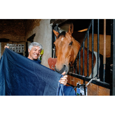 Coperta Equithème Classic 1200D Blu navy Coperta Equithème Classic 1200D Blu navy